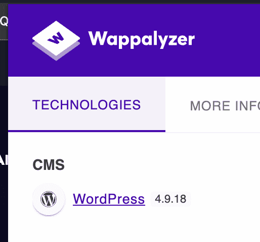 Wordpress report